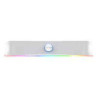 Miniatura 3 de BARRA DE SONIDO TRUST GXT THORNE BLANCO 25110 RGB 12W JACK 3.5mm ALIMENTADO USB CONTROL DE VOLUMEN