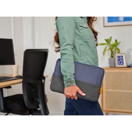 FUNDA UNIVERSAL TRUST LISBOA 25123 SOFT SLEEVE COLOR NEGRO/AZUL - PARA TABLETS/PORTATILES HASTA 13.3" - Imagen 6 de 9 FUNDA UNIVERSAL TRUST LISBOA 25123 SOFT SLEEVE COLOR NEGRO/AZUL - PARA TABLETS/PORTATILES HASTA 13.3" - Imagen 6 de 9