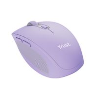 Miniatura 3 de MOUSE TRUST WIRELESS Y BLUETOOTH OZAA 25384 MORADO RECARGABLE- SENSOR OPTICO - 6 BOTONES - 800/1600/