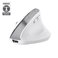 Miniatura 1 de MOUSE TRUST WIRELESS ERGO BAYOII+ 25399 MULTIDISPOSITIVO RF 2.4GHz Y 2xBT DPI AJUSTABLE 800-2400ppp