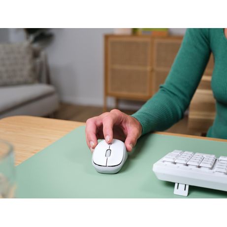 MOUSE TRUST WIRELESS Y BLUETOOTH YVI+ BLANCO 1600DPI AJUSTABLE 3 BOTONES 3 DISPOSITIVOS - Imagen 9 de 11 MOUSE TRUST WIRELESS Y BLUETOOTH YVI+ BLANCO 1600DPI AJUSTABLE 3 BOTONES 3 DISPOSITIVOS - Imagen 9 de 11