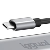 Miniatura 4 de iggual Adaptador tipo C a RJ45 Gigabit 1000Mbps