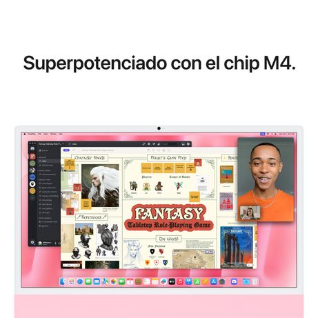 24-inch iMac with Retina 4.5K display: Apple M4 chip with 10-core CPU and 10-core GPU 24GB 512GB SSD - Silver - Imagen 7 de 10 24-inch iMac with Retina 4.5K display: Apple M4 chip with 10-core CPU and 10-core GPU 24GB 512GB SSD - Silver - Imagen 7 de 10