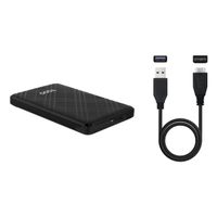 Miniatura 7 de Tooq Caja externa 2,5 SATA USB3.1 Gen1 Negra