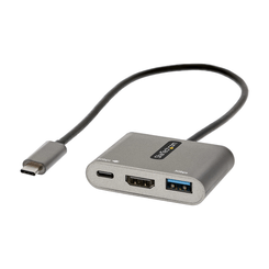 Adaptador Multipuertos USB C a HDMI de 4K PD 3.0 USB 3.0