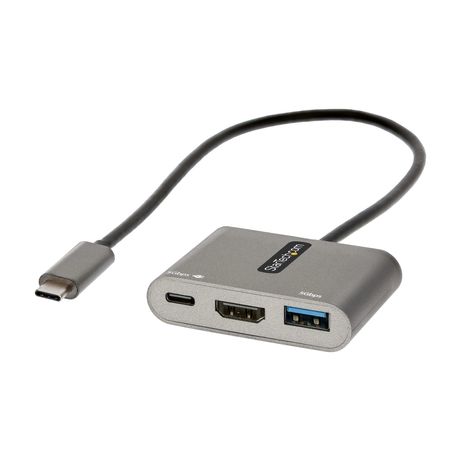 Adaptador Multipuertos USB C a HDMI de 4K PD 3.0 USB 3.0 - Imagen 2 de 4 Adaptador Multipuertos USB C a HDMI de 4K PD 3.0 USB 3.0 - Imagen 2 de 4