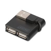 Miniatura 3 de USB 2.0 HIGH-SPEED HUB 4-PORT 4X USB A/F  1X USB B MINI/M  INCL. USB  CABLE