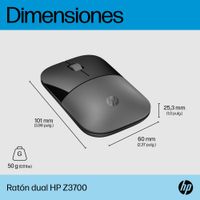 Miniatura 7 de HP Z3700 DUAL SLV WIRELESS MOUSE EMEA-INTL ENGLISH LOC-EURO PLUG