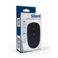 Miniatura 4 de GEMBIRD RATON OPTICO INALAMBRICO SILENCIOSO, NEGRO