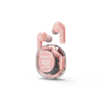 Miniatura 1 de AURICULARES GEMBIRD TWST-01-PK TRANSPARENTES ROSA BT