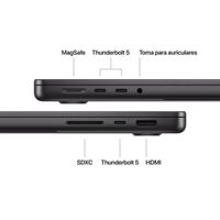 Miniatura 8 de MacBook Pro de 14 pulgadas: Chip  M4 Pro de Apple con  CPU de  12 nucleos, GPU de 32 nucleos , 36GB, 1TB SSD -.Space Bla