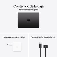 Miniatura 9 de MacBook Pro de 14 pulgadas: Chip  M4 Pro de Apple con  CPU de  12 nucleos, GPU de 32 nucleos , 36GB, 1TB SSD -.Space Bla