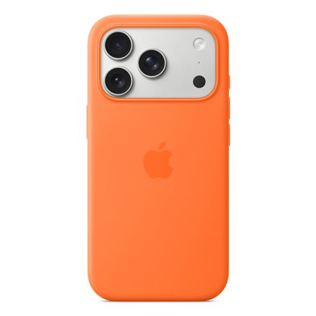 iPhone 17 Pro Silicone Case with MagSafe Orange - Imagen 3 de 5 iPhone 17 Pro Silicone Case with MagSafe Orange - Imagen 3 de 5