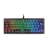 Miniatura 2 de TECLADO MARS GAMING COMPACTO MKMINIPROBRES HOT-SWAP MECANICO SWITCH MARRON RGB CHROMA NEGRO