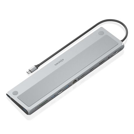 USB-C DOCK AISENS 12 EN 1 USB-C 2XHDMI 4K 1XDP 1XRJ45 3XUSB-A 1XUSB-C - Imagen 3 de 8 USB-C DOCK AISENS 12 EN 1 USB-C 2XHDMI 4K 1XDP 1XRJ45 3XUSB-A 1XUSB-C - Imagen 3 de 8