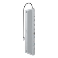 Miniatura 4 de USB-C DOCK AISENS 12 EN 1 USB-C 2XHDMI 4K 1XDP 1XRJ45 3XUSB-A 1XUSB-C
