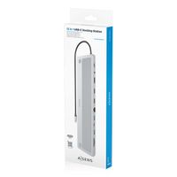 Miniatura 8 de USB-C DOCK AISENS 12 EN 1 USB-C 2XHDMI 4K 1XDP 1XRJ45 3XUSB-A 1XUSB-C