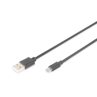 Miniatura 1 de Cable de conexi n USB 2.0  tipo A - micro B M/M  1 m  admite USB 2.0  sw