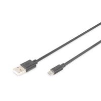 Miniatura 2 de Cable de conexi n USB 2.0  tipo A - micro B M/M  1 m  admite USB 2.0  sw
