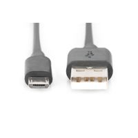 Miniatura 3 de Cable de conexi n USB 2.0  tipo A - micro B M/M  1 m  admite USB 2.0  sw