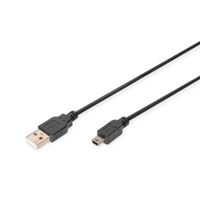 Miniatura 2 de Cable de conexi n USB 2.0   tipo A - mini B (5 pines) M/M  1 8 m  admite USB 2.0  UL  bl