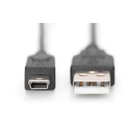 Miniatura 3 de Cable de conexi n USB 2.0   tipo A - mini B (5 pines) M/M  1 8 m  admite USB 2.0  UL  bl