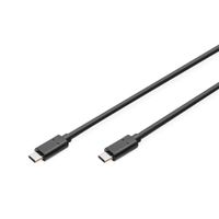 Miniatura 2 de USB Type-C connection cable  type C to C M/M  1.0m  3A  480MB  Versi n 2.0  negro