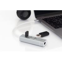 Miniatura 5 de DIGITUS 3P USB 2.0 HUB + FAST ETHERNET LAN ADAPTOR TYPE  C
