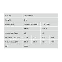 Miniatura 3 de DIGITUS FIBER OPTIC PATCH CORD SINGLEMODE LC/LC 2M
