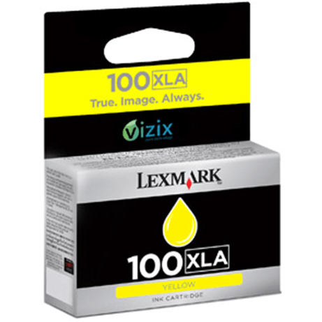 LEXMARK CARTUCHO INYECCION TINTA AMARILLO N?100 XLA VIZIX - Imagen 1 de 1 LEXMARK CARTUCHO INYECCION TINTA AMARILLO N?100 XLA VIZIX - Imagen 1 de 1