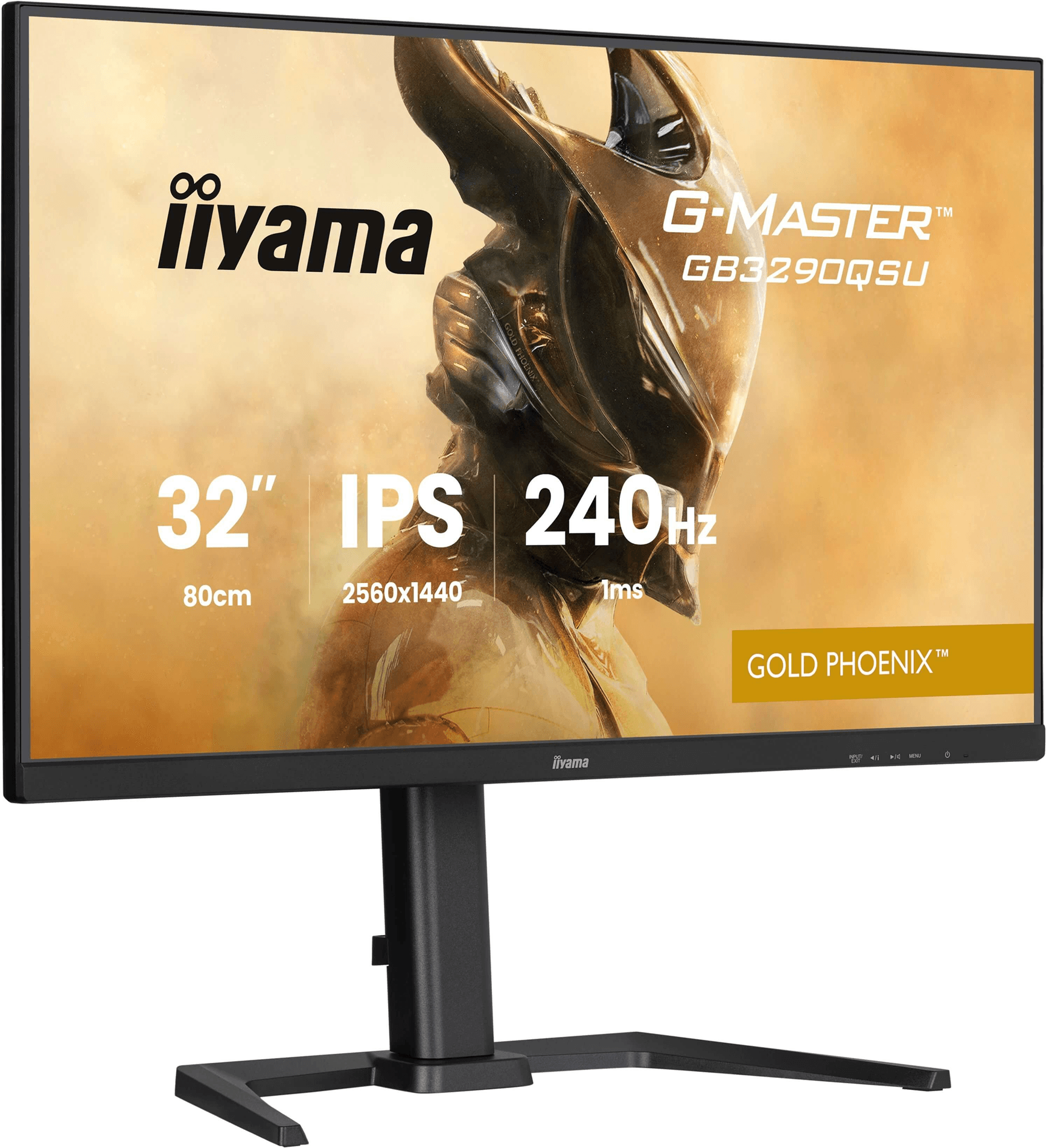 MONITOR IIYAMA, 32 PULGADAS, G-MASTER GB3271QSU-B1 FAST IPS QHD 1 | Tu ...