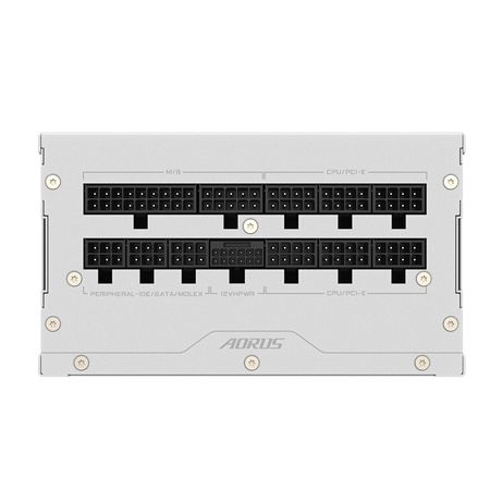 Fuente Alimentación 1000W GIGABYTE AORUS ELITE P1000W ICE Fuente de Alimentación - PCIe 5.0, 80 PLUS Platinum, Diseño completamente modular, Ventilad - Imagen 4 de 8 Fuente Alimentación 1000W GIGABYTE AORUS ELITE P1000W ICE Fuente de Alimentación - PCIe 5.0, 80 PLUS Platinum, Diseño completamente modular, Ventilad - Imagen 4 de 8
