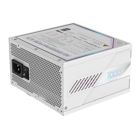 Fuente Alimentación 1000W GIGABYTE AORUS ELITE P1000W ICE Fuente de Alimentación - PCIe 5.0, 80 PLUS Platinum, Diseño completamente modular, Ventilad - Imagen 7 de 8 Fuente Alimentación 1000W GIGABYTE AORUS ELITE P1000W ICE Fuente de Alimentación - PCIe 5.0, 80 PLUS Platinum, Diseño completamente modular, Ventilad - Imagen 7 de 8