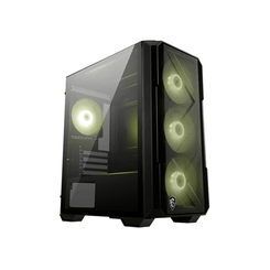 Caja MSI  MAG FORGE M120R AIRFLOW RGB Negro, Transparente