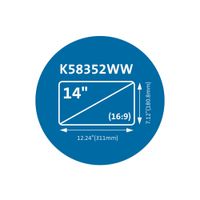 Miniatura 13 de KENSINGTON MAGPRO PRIVACYFILTER FOR 14IN LAPTO PS