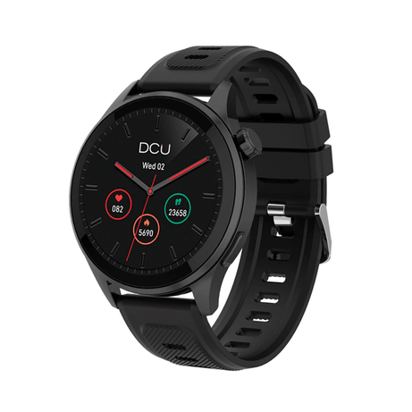 DCU Advance Tecnologic 34157085 Relojes inteligentes y deportivos 3 66 cm 1 44 AMOLED 46 mm Digital 466 x 466 Pixeles Pantalla t ctil Negro GPS s - Imagen 1 de 5 DCU Advance Tecnologic 34157085 Relojes inteligentes y deportivos 3 66 cm 1 44 AMOLED 46 mm Digital 466 x 466 Pixeles Pantalla t ctil Negro GPS s - Imagen 1 de 5
