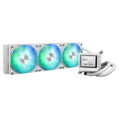 SISTEMA DE REFRIGERACION LIQUIDA ASUS PARA CPU MAX GAMING LC 360 ARGB LCD WHITE (WHITE BOX)