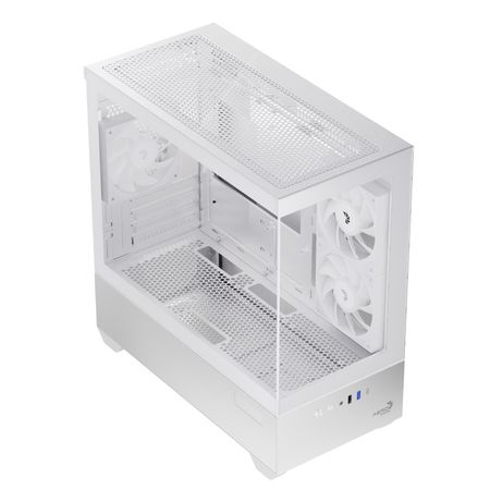 Caja AEROCOOL P300D Digi-G-WT-v1 RGB Blanco - Imagen 4 de 6 Caja AEROCOOL P300D Digi-G-WT-v1 RGB Blanco - Imagen 4 de 6