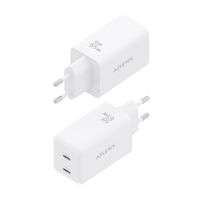 Miniatura 4 de AISENS Cargador GaN 65W  2xUSB C PD3 0 QC4 0  Blanco