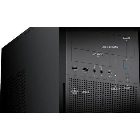 COOLBOX COOLBOX CAJA ATX A780 USB-C 3.2 GEN1 FTE.500W BASIC500 Negro Incluye Fuente - Imagen 3 de 7 COOLBOX COOLBOX CAJA ATX A780 USB-C 3.2 GEN1 FTE.500W BASIC500 Negro Incluye Fuente - Imagen 3 de 7