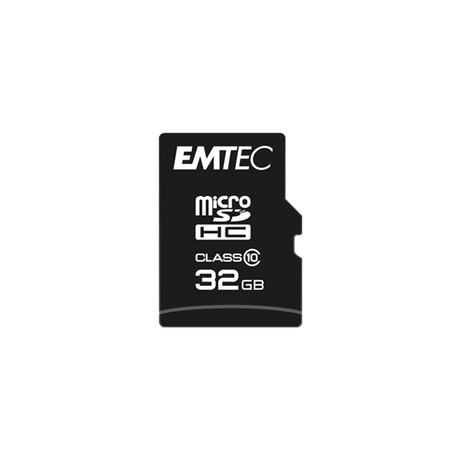 MEMORIA SD MICRO 32GB EMTEC SD+ADAPTER CLASS 10 ECMSDM32GHC10CG - Imagen 1 de 3 MEMORIA SD MICRO 32GB EMTEC SD+ADAPTER CLASS 10 ECMSDM32GHC10CG - Imagen 1 de 3