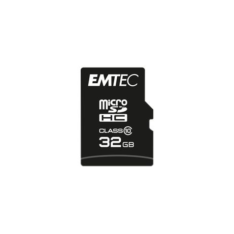 MEMORIA SD MICRO 32GB EMTEC SD+ADAPTER CLASS 10 ECMSDM32GHC10CG - Imagen 2 de 3 MEMORIA SD MICRO 32GB EMTEC SD+ADAPTER CLASS 10 ECMSDM32GHC10CG - Imagen 2 de 3