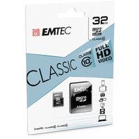 Miniatura 3 de MEMORIA SD MICRO 32GB EMTEC SD+ADAPTER CLASS 10 ECMSDM32GHC10CG