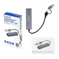 Miniatura 3 de EWENT EW1159 Hub USB 3 PUERTOS 3.1+1 P.GIG USB-C-A