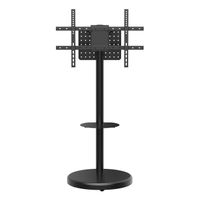 Miniatura 3 de AISENS Soporte de suelo con rueda  bandeja para DVD para monitor TV 50kg de 37 86  Negro