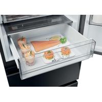 Miniatura 4 de FRIGORIFICO COMBI HAIER HTW7620DNGB NOFROST D ALTO 205 CM APROX. ANCHO 59.5 CM APROX. NEGRO