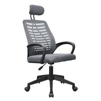 Miniatura 3 de SILLA ERGONOMICA MARS GAMING MGCERGOBBGR GRIS RESPALDO EN MALLA TRANSPIRABLE REPOSACABEZAS AJUSTABLE