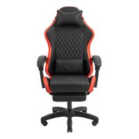 Miniatura 3 de SILLA GAMER MARS GAMING MGCXBBL NEGRA Y ROJA RECLINABLE REPOSABRAZOS AJUSTABLE REPOSAPIES COJINES