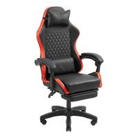 Miniatura 4 de SILLA GAMER MARS GAMING MGCXBBL NEGRA Y ROJA RECLINABLE REPOSABRAZOS AJUSTABLE REPOSAPIES COJINES