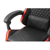 Miniatura 11 de SILLA GAMER MARS GAMING MGCXBBL NEGRA Y ROJA RECLINABLE REPOSABRAZOS AJUSTABLE REPOSAPIES COJINES